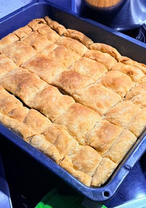 Φωτογραφία της συνταγής Μελιτζανόπιτα με χειροποίητο φύλλο λαδιού