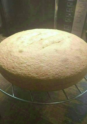 Una foto de Bizcochuelo de Vainilla fácil 🎂