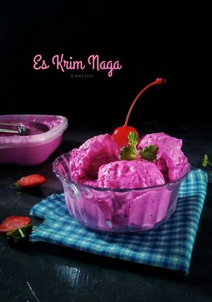 Foto resep Es Krim Naga