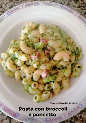 A picture of 307 🥦Pasta with Broccoli and Bacon 🥓.