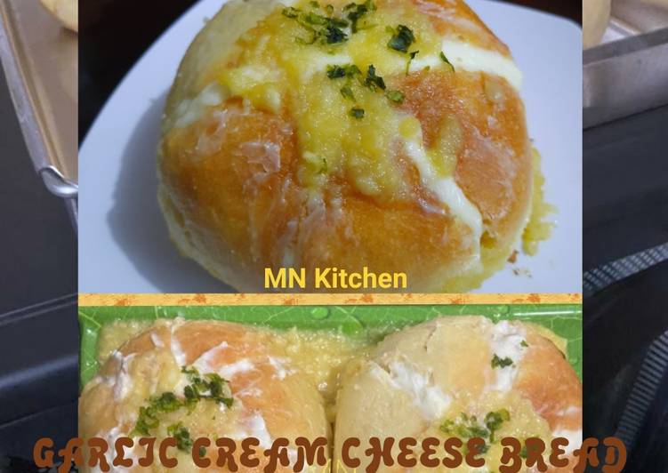 Cara Memasak Korean Garlic Cream Cheese Bread Untuk Pemula