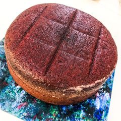 A picture of Red velvet cake.