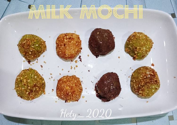 Milk Mochi (Mochi Jepang)