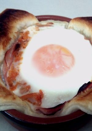 Foto principal de Huevos con hojaldre