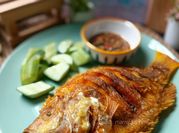 Gambar ikan goreng kunyit