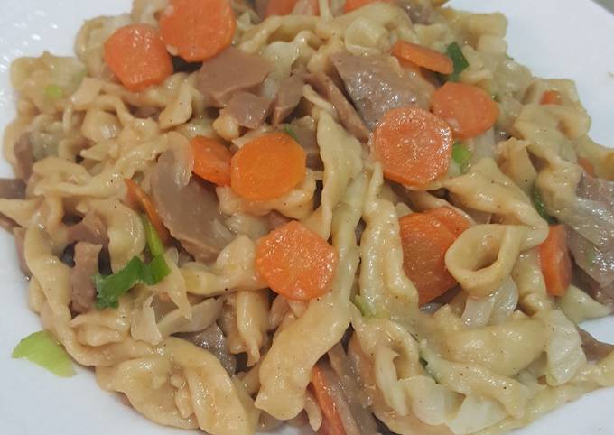 Standar Resep buat Mie Goreng Sayur Nyemek  spesial