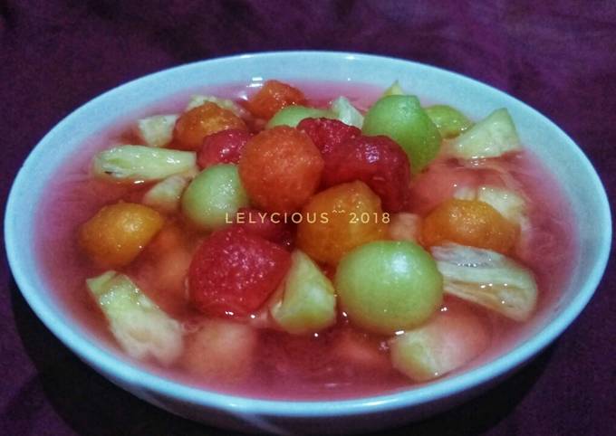 Resep: Es Buah Segar dan Praktis #RabuBaru Menu Enak