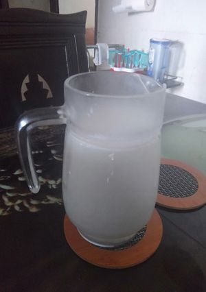 A picture of Namkeen lassi.