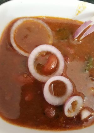 A picture of RAjma curry.