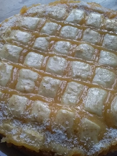 Una foto de Torta matera con crema pastelera, de Naty Cossio