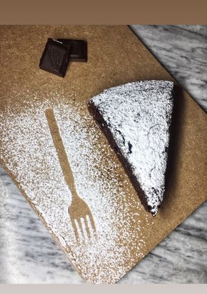 Une photo de Un moelleux au chocolat