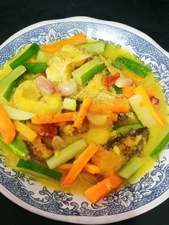 Foto resep Ikan gabus masak bumbu acar