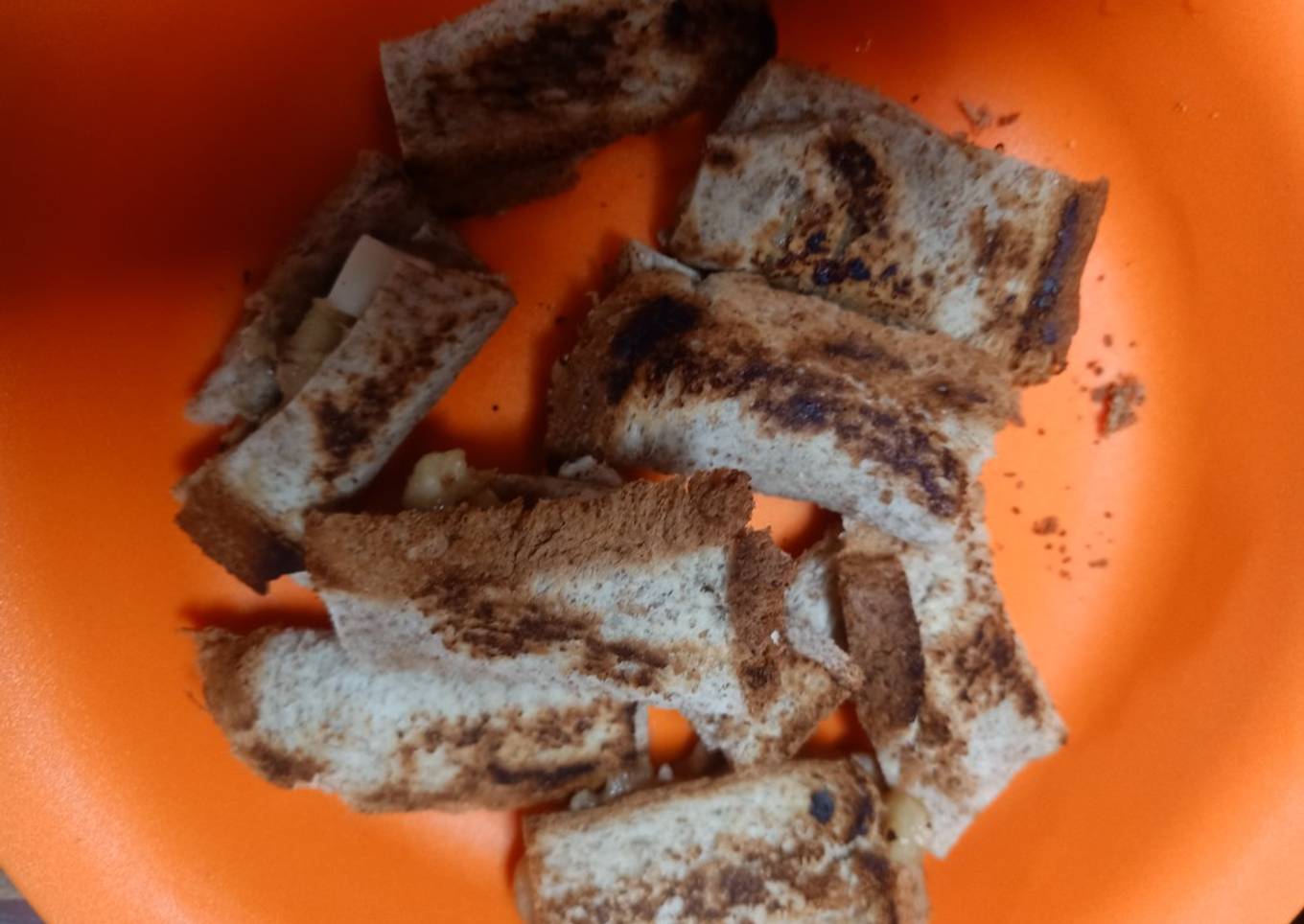 Roti bakar for diet (cemilan)