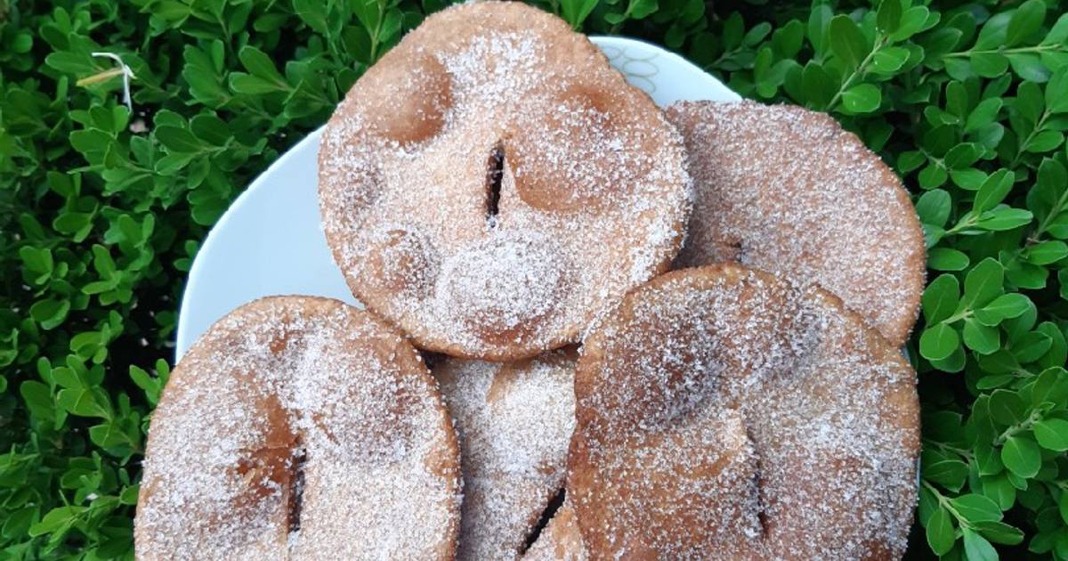 Tortas fritas dulces de harina integral y naranja Receta de Marianela Cookpad