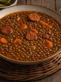 Lentejas con Arroz y Chorizo Mambo