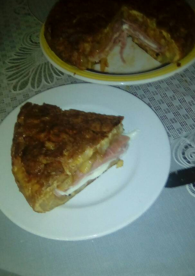 Una foto de Tortilla rellena