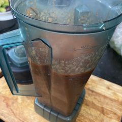 A picture of Gazpacho - NO Bell Peppers.
