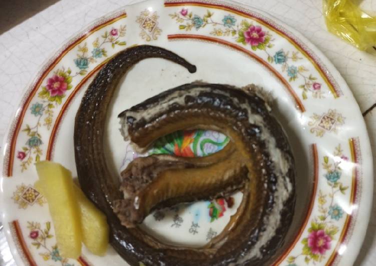 Recipe: Delicious Cháo Lươn rau mồng tơi cho bé