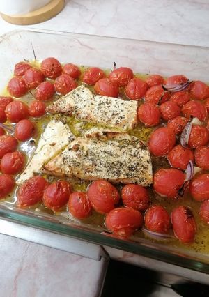 Φωτογραφία της συνταγής Πένες με φέτα και ντοματίνια