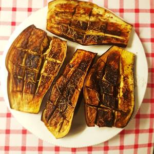 Berenjenas asadas al horno eléctrico