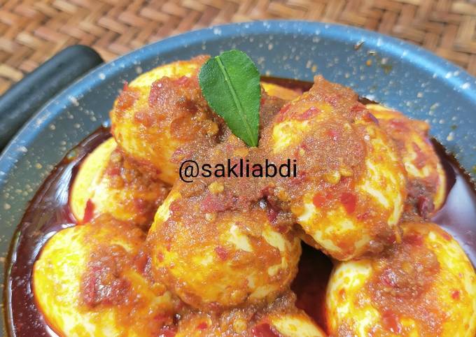 Cara Memasak Resep Telur Balado