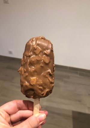 Une photo de Glace vegan banane /coco