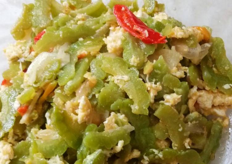 Recipe: Tasty Tumis orak arik Pare