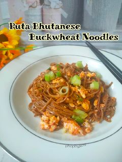 Gambar Puta (Bhutanese Buckwheat Noodles)