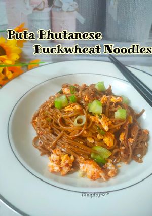 Gambar Puta (Bhutanese Buckwheat Noodles)