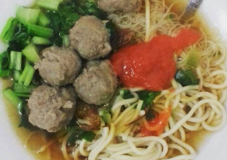 Resep Baso Sapi Sehat Homemade Oleh Ummu Qanita Cookpad