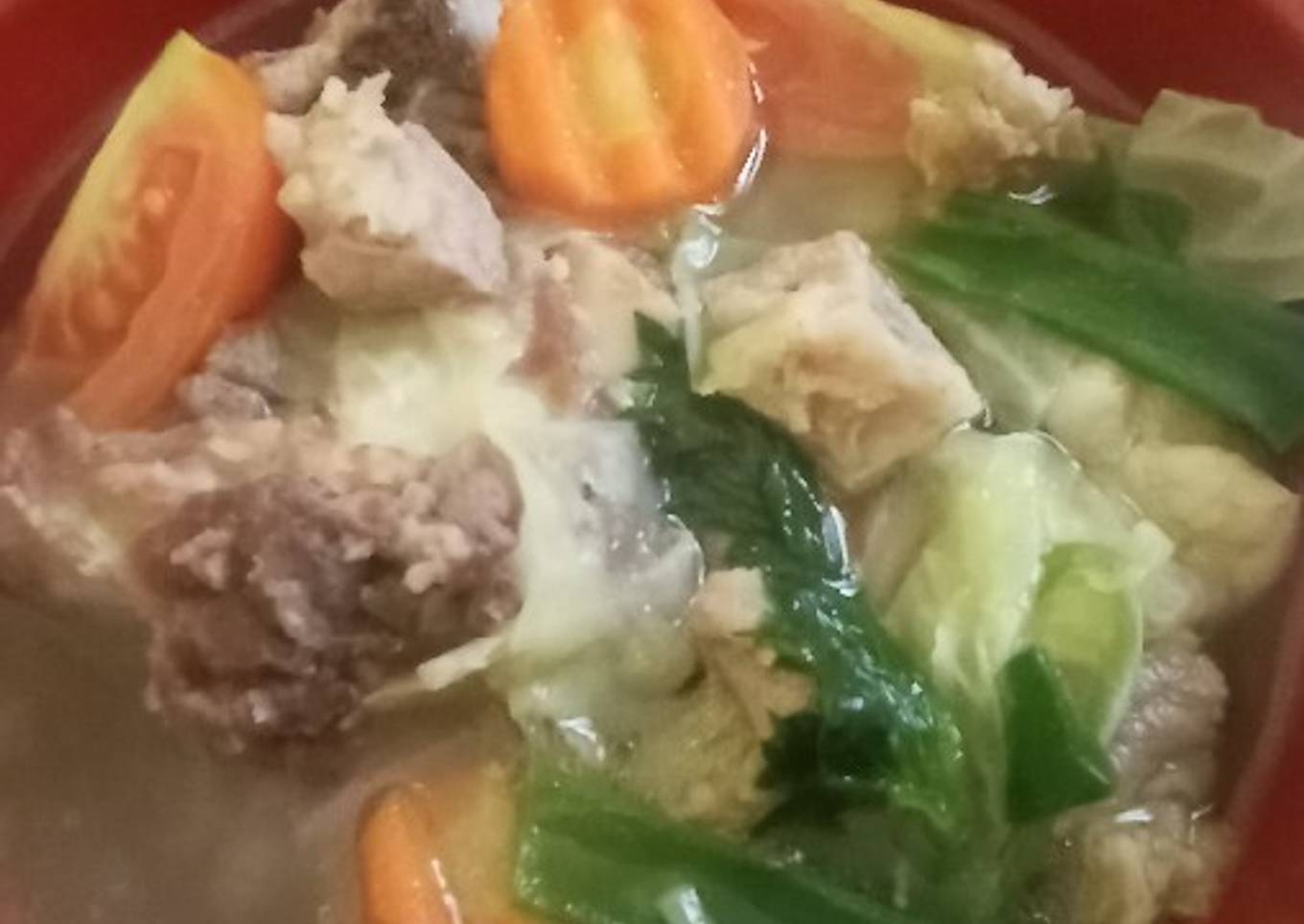 Sop tetelan sapi