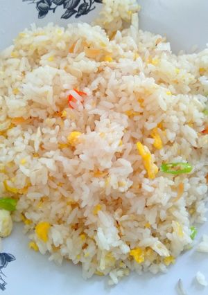 Foto resep Nasi goreng kampung praktis