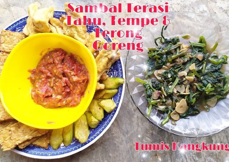 Tumis Kangkung Sambal Terasi