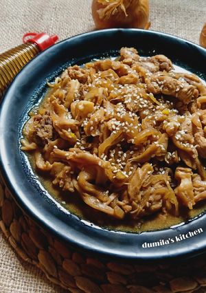 Foto resep 85. Ayam Jamur Teriyaki