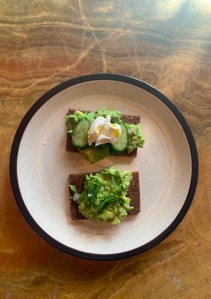 A picture of Avocado Toast.