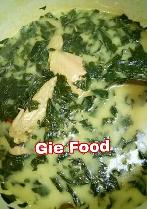 Foto resep Sayur daun singkong ayam