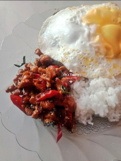 Foto resep Spicy Thai basil Chicken