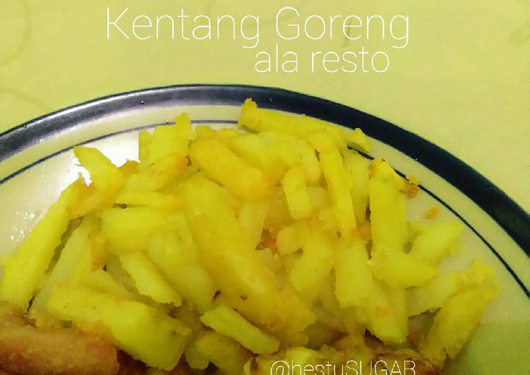 Resep: Kentang Goreng ala Resto (French Fries) yang Gurih
