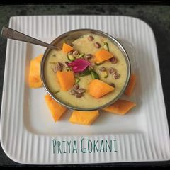 A picture of Mango Rabdi.
