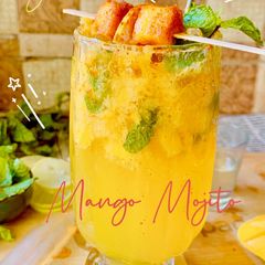 A picture of Refreshing Mango Mojito 🥭🌶.