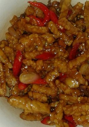 Foto resep Orek tempe manis pedas