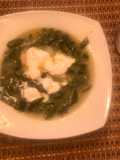Caldo de Espinacas. Vegetales