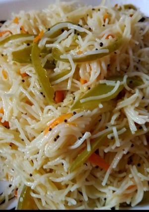 A picture of Vermicelli Upma.