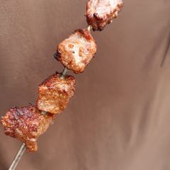 A picture of Seekh boti.