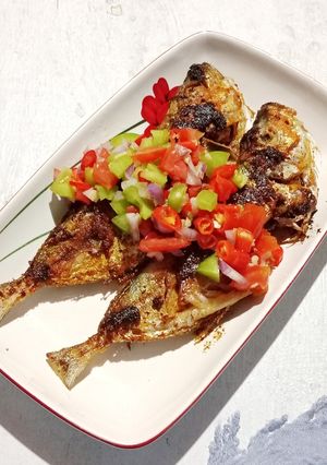 Foto resep Ikan Kembung Bakar Sambal Dabu