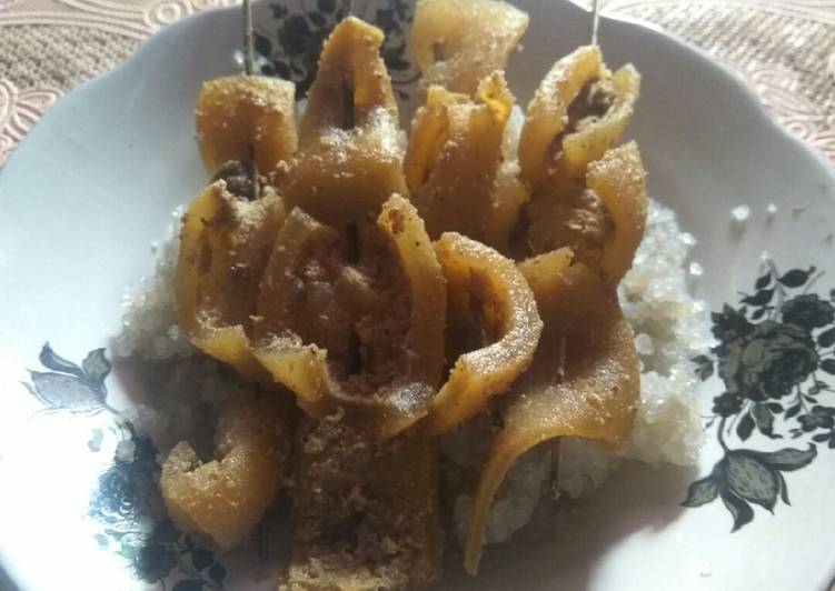 Bagaimana Membuat Sate kikil khas (jepara) yang Enak