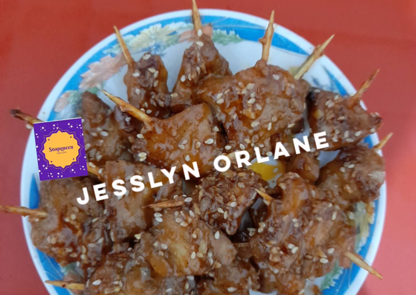 Sate fillet Dada ayam Jesslyn Orlane