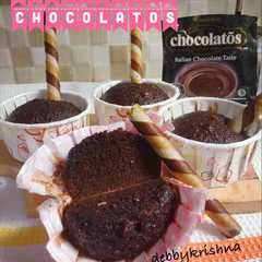 รูปของ Bolu kukus chocolatos no mixer no oven