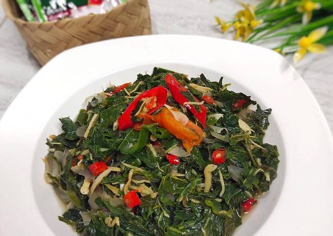 Resep Tumis Teri Daun Singkong Oleh Dapur Ala Mama Jasmine Cookpad