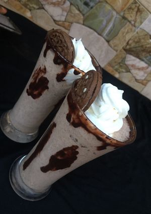 A picture of Oreo milkshake.